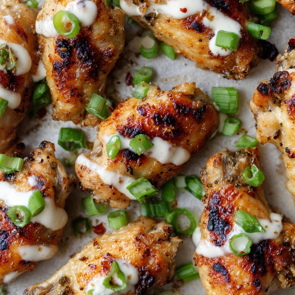 Alfredo Chicken Wings Recipe - Recipe Image
