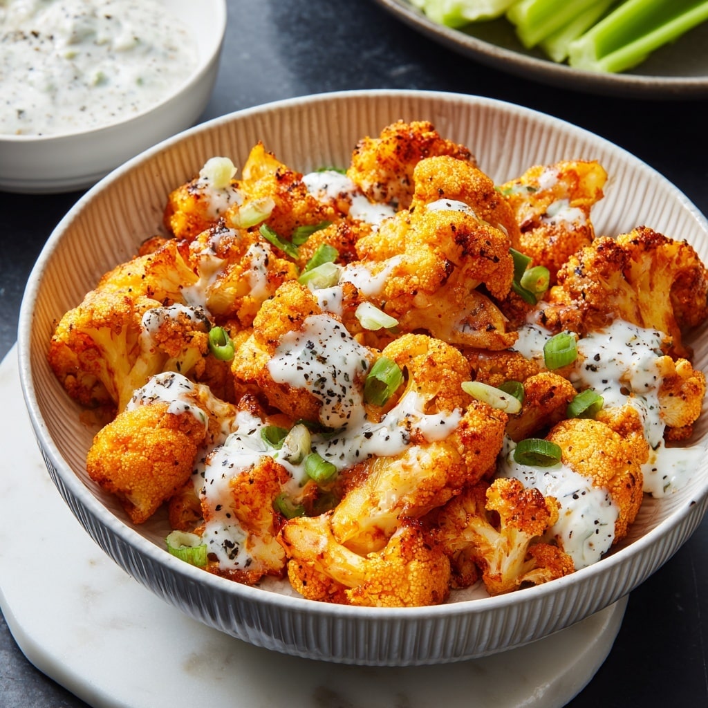 Air Fryer Buffalo Cauliflower Recipe - Recipe Image