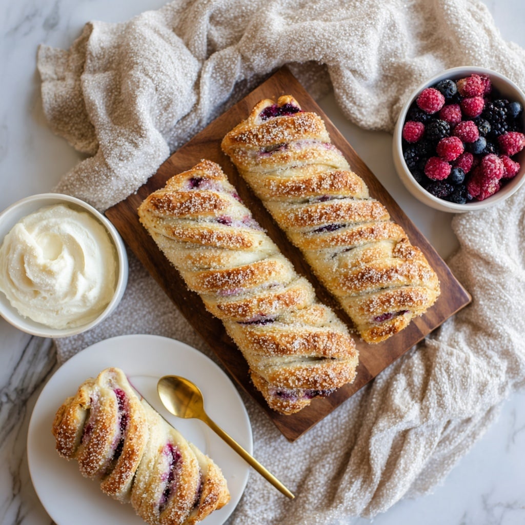 Berry Cream Cheese Danish Recipe - Recipe Image