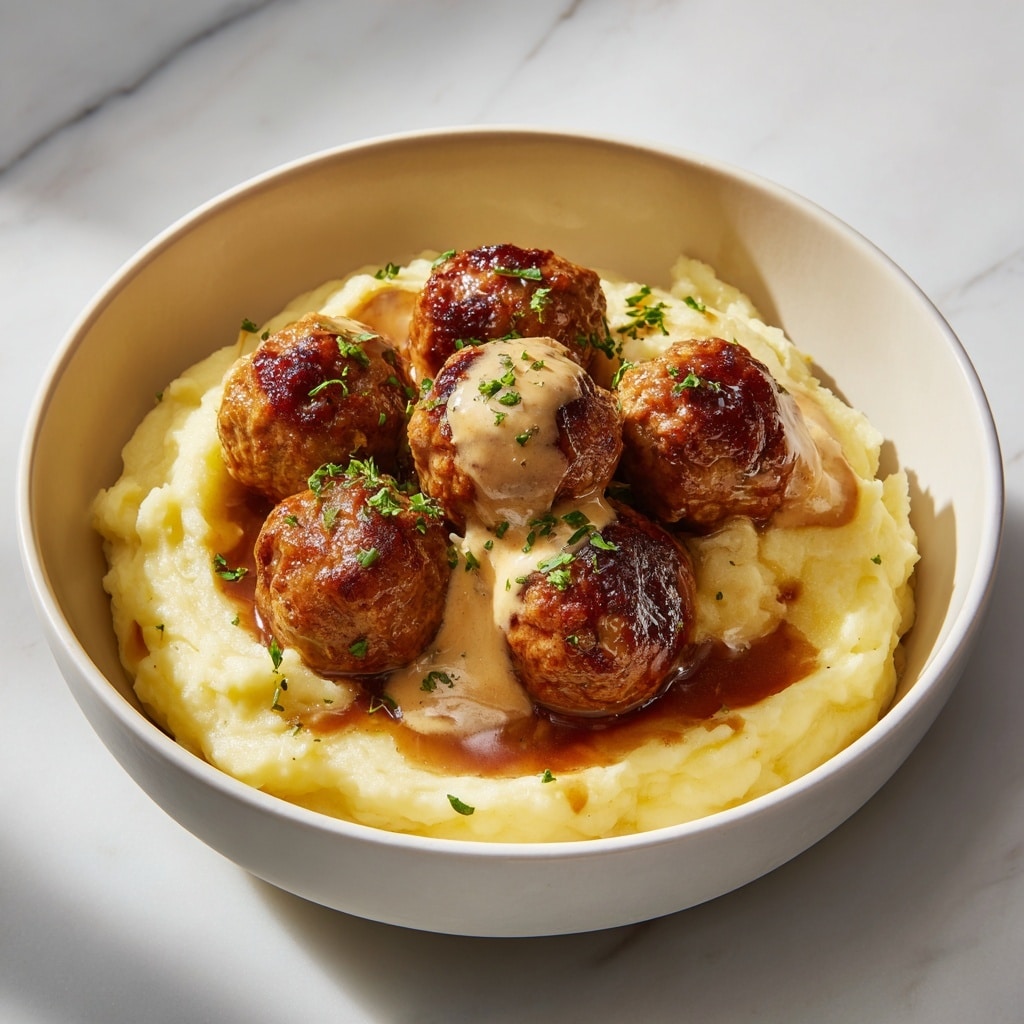 Crock Pot French Onion Meatballs Recipe - Recipe Image