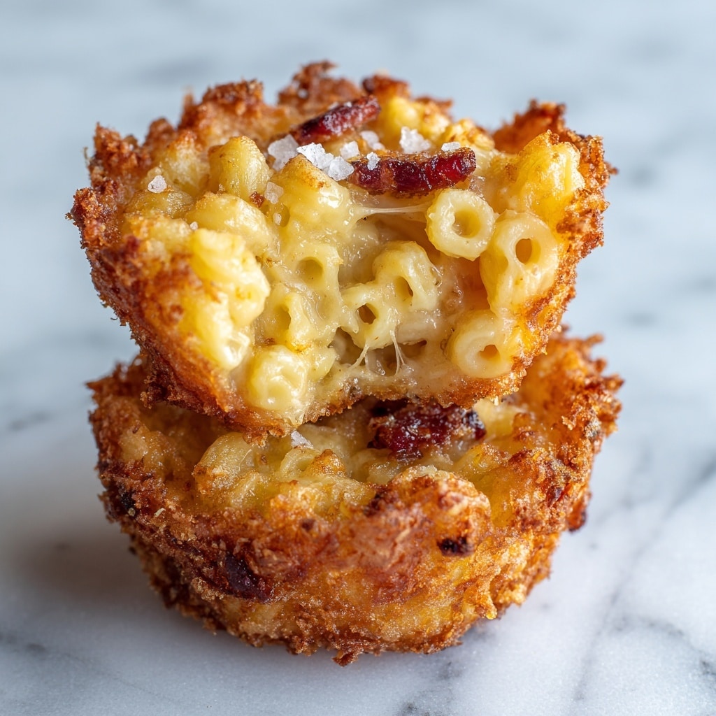 Crispy Fried Homemade Mac and Cheese Bites Recipe - Recipe Image