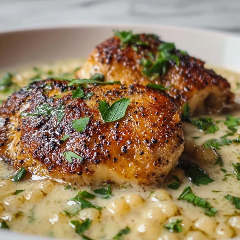 One Pan Creamy Boursin Chicken Recipe