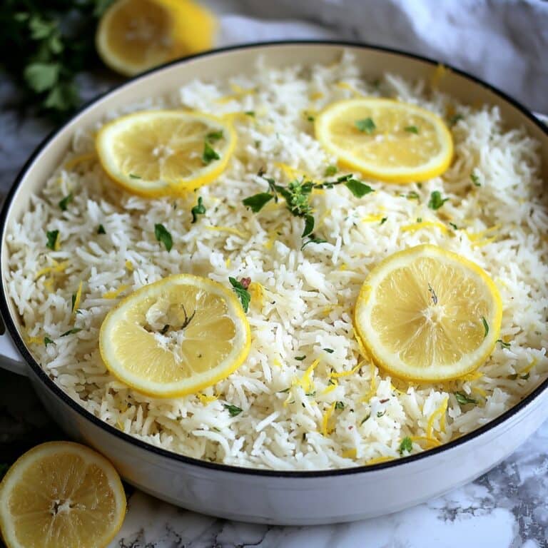 Greek Lemon Rice Recipe