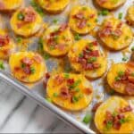 Baked Potato Rounds Recipe