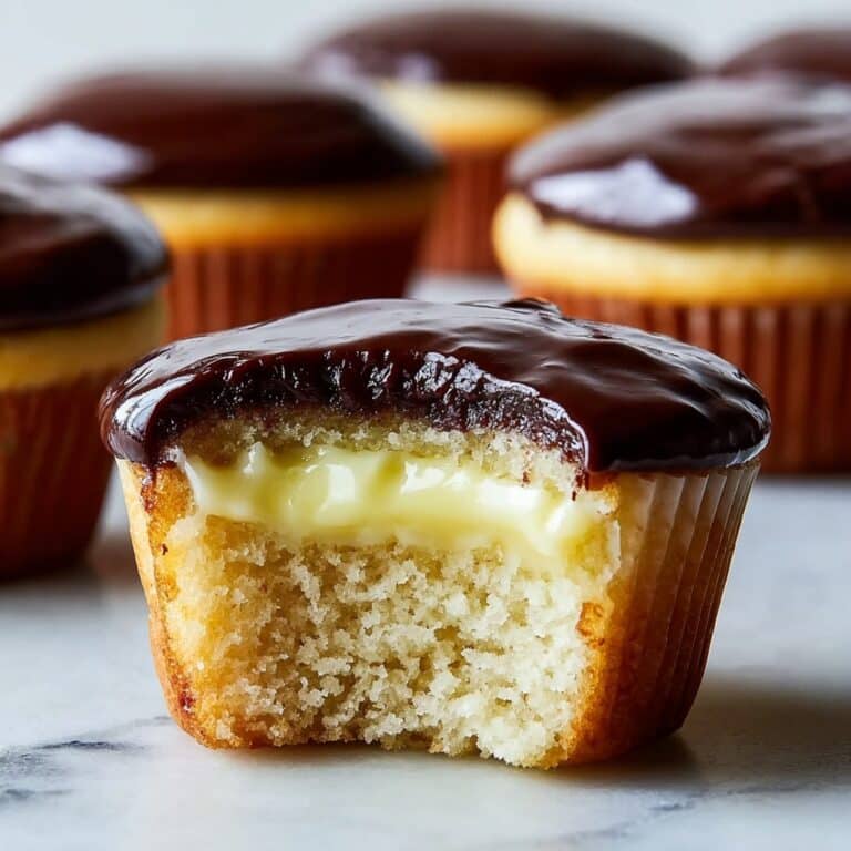 Boston Cream Pie Cupcakes Recipe