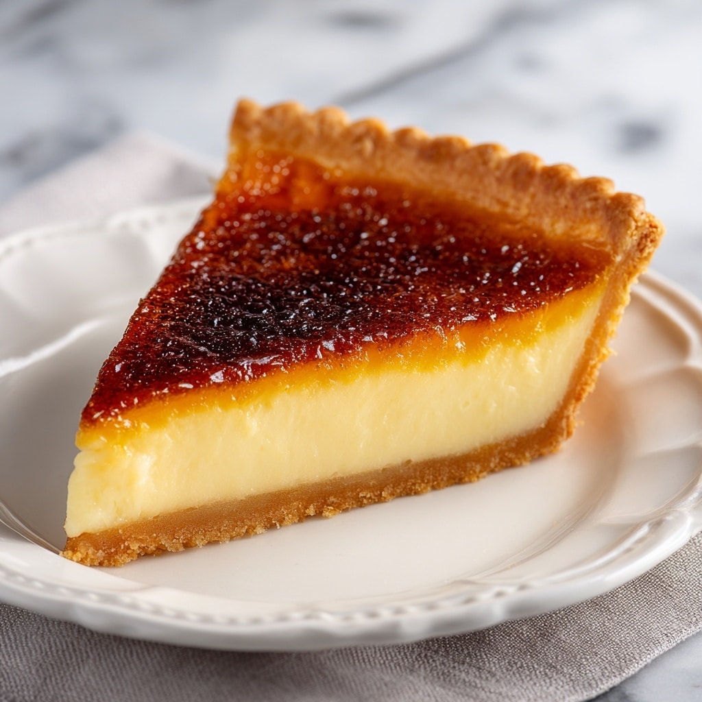 Creme Brulee Pie Recipe - Recipe Image