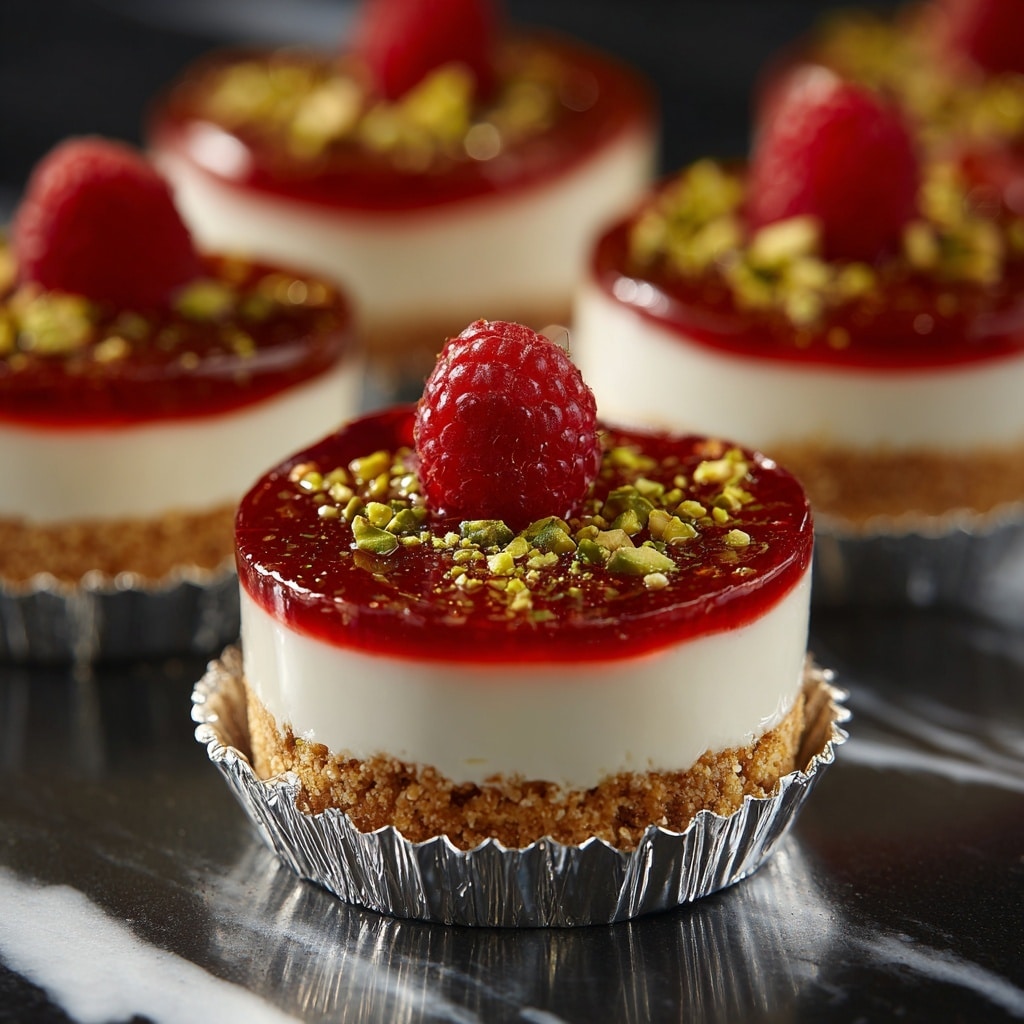 Pistachio Raspberry Tartlets Recipe - Recipe Image