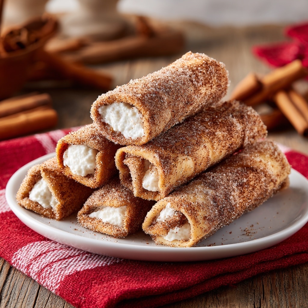 Cinnamon Cream Cheese Roll Ups Recipe - Recipe Image