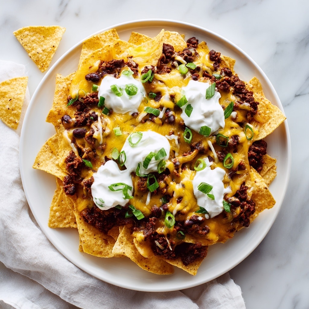 Chili Cheese Nachos Recipe - Recipe Image
