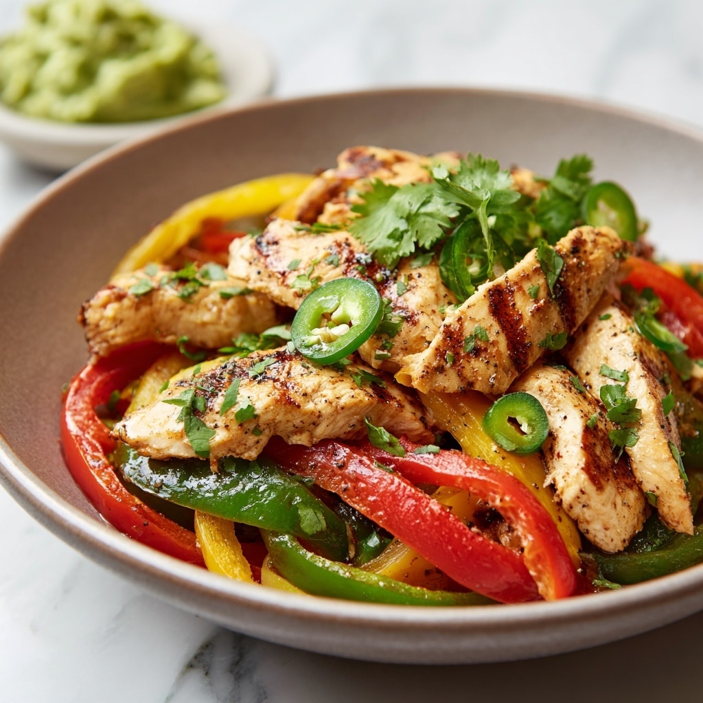One-Pan Chicken Fajitas Recipe - Recipe Image