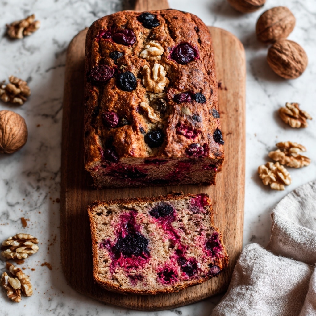 Cranberry Walnut Bread Recipe