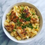 Chicken Alfredo Spaghetti Squash Casserole Recipe