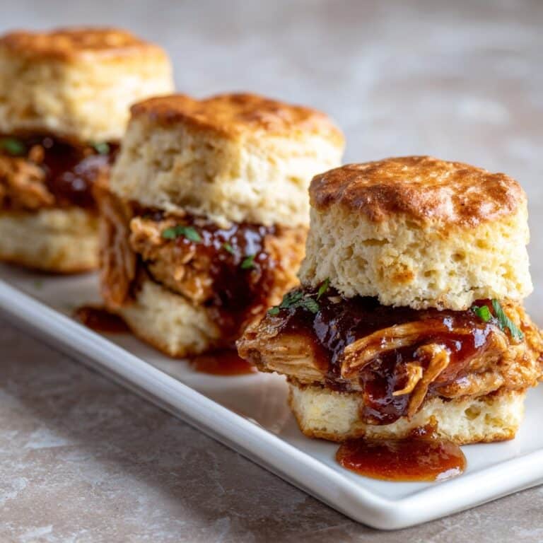 Hot Honey Chicken Biscuit Sandwiches Recipe