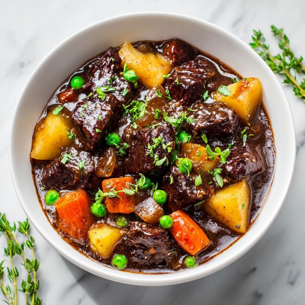 Instant Pot Beef Stew with Vegetables Recipe