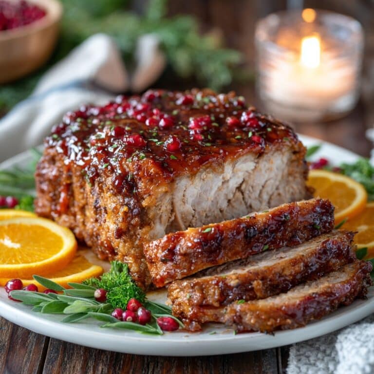 Cranberry Orange Glazed Turkey Breast Recipe