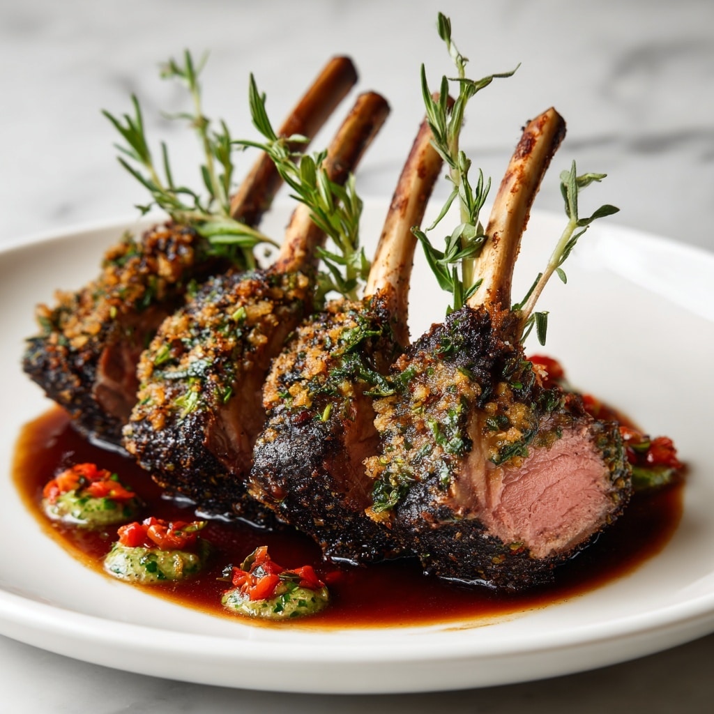 Herb-Crusted Rack of Lamb Recipe