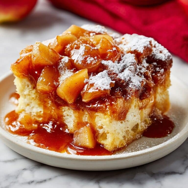 Caramel Apple Bread Pudding Recipe