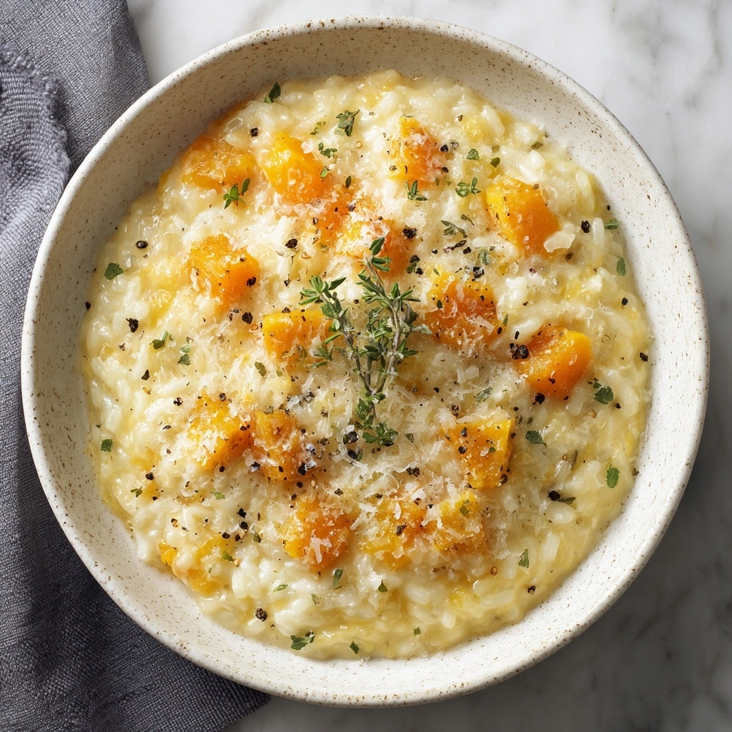 Creamy Instant Pot Butternut Squash Risotto Recipe