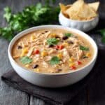 Slow Cooker Cream Cheese Chicken Chili Recipe