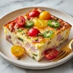 Easy Denver Omelet Hash Brown Casserole Recipe
