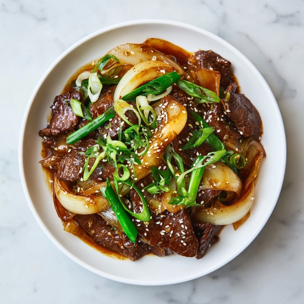Beef and Onion Stir Fry Recipe