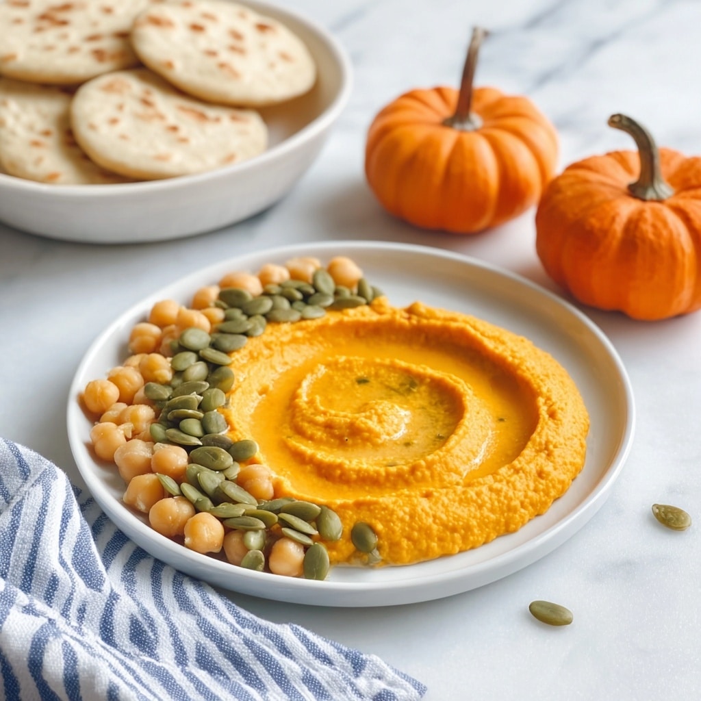 The BEST Pumpkin Hummus Recipe - Recipe Image