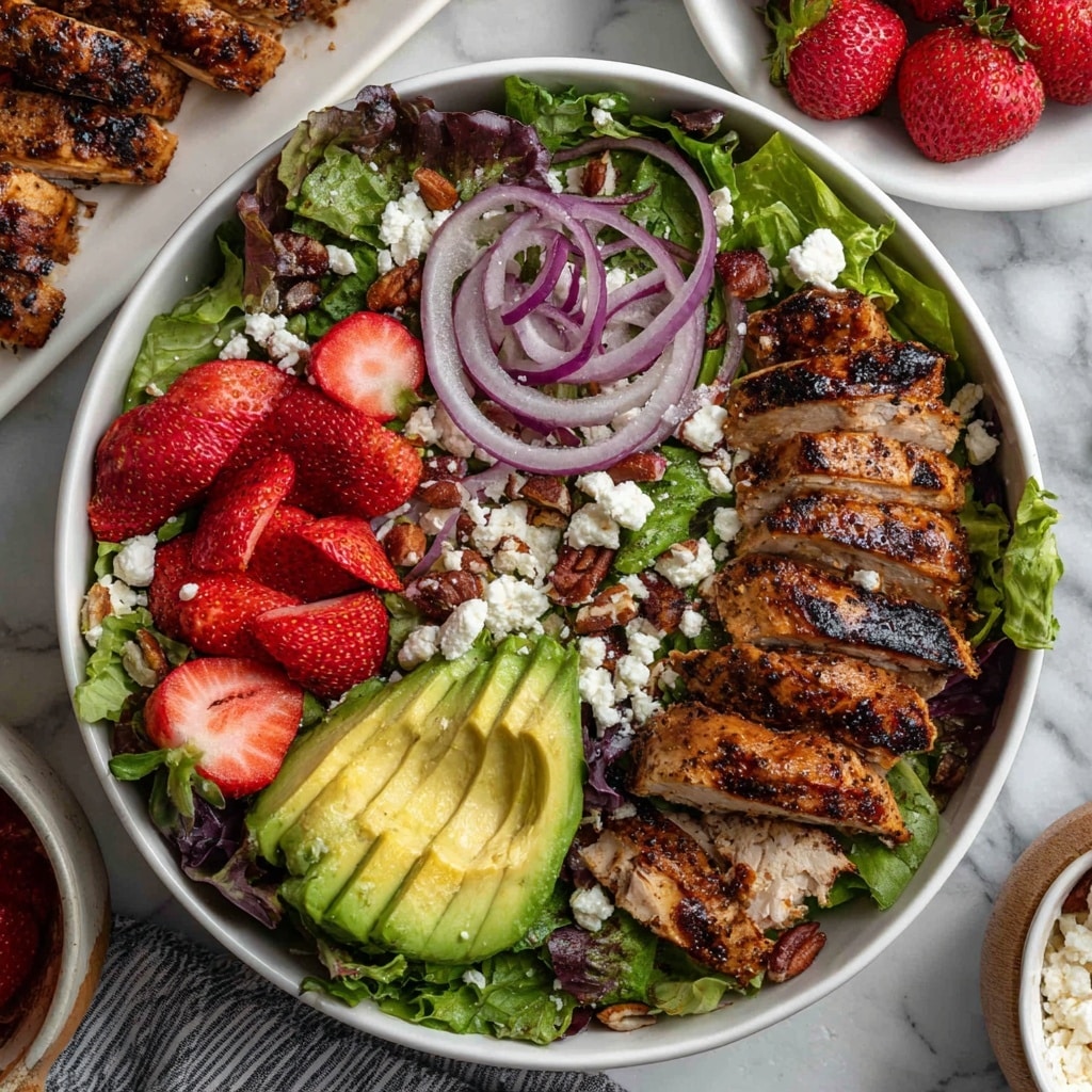 Strawberry Chicken Salad Recipe - Recipe Image