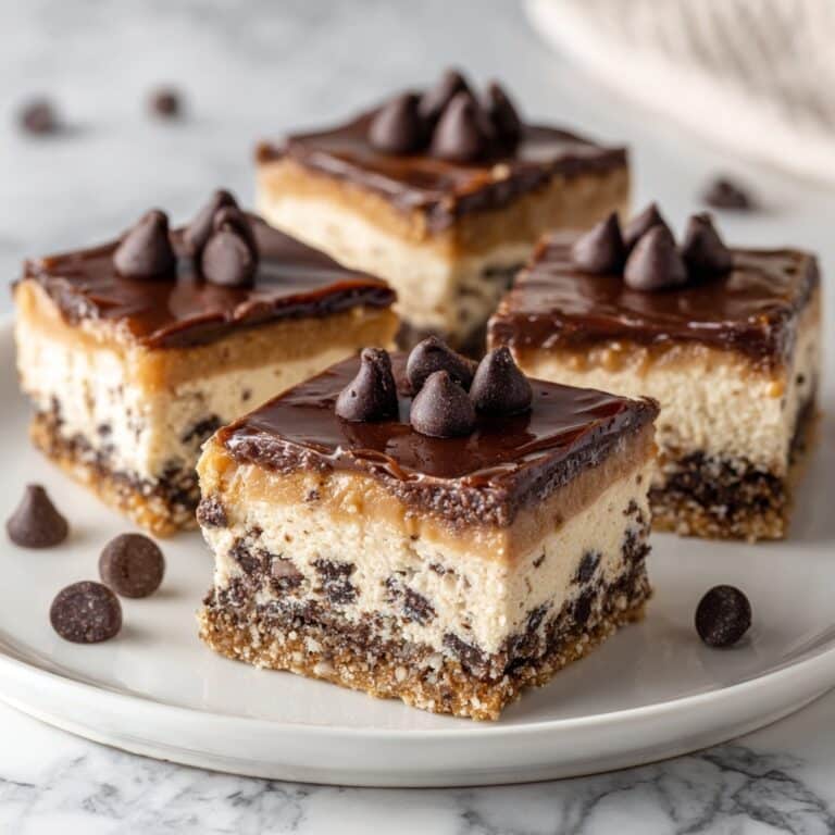 Chocolate Chip Cheesecake Bars Recipe