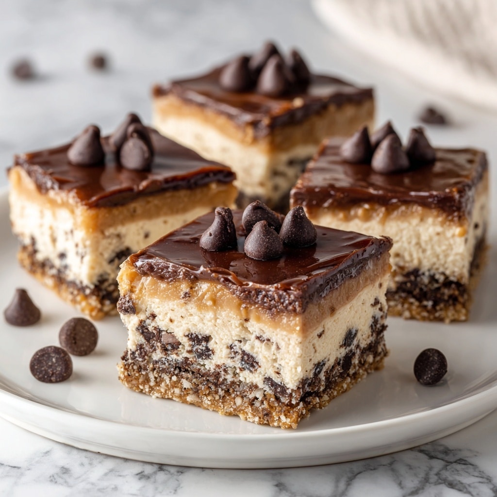Chocolate Chip Cheesecake Bars Recipe