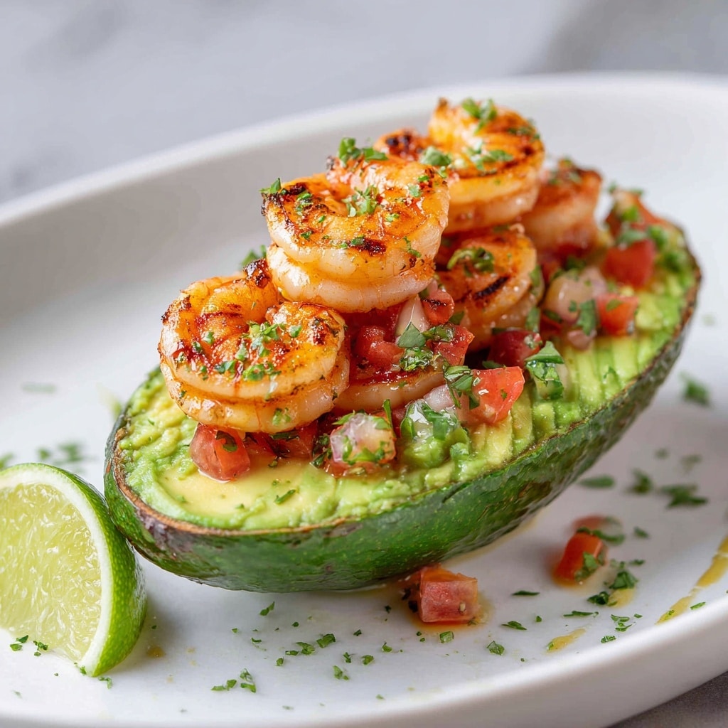 Shrimp Stuffed Avocados Recipe