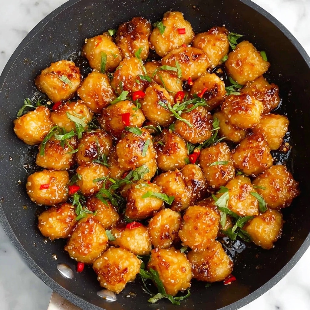 Honey Garlic Chicken Bites Recipe - Recipe Image