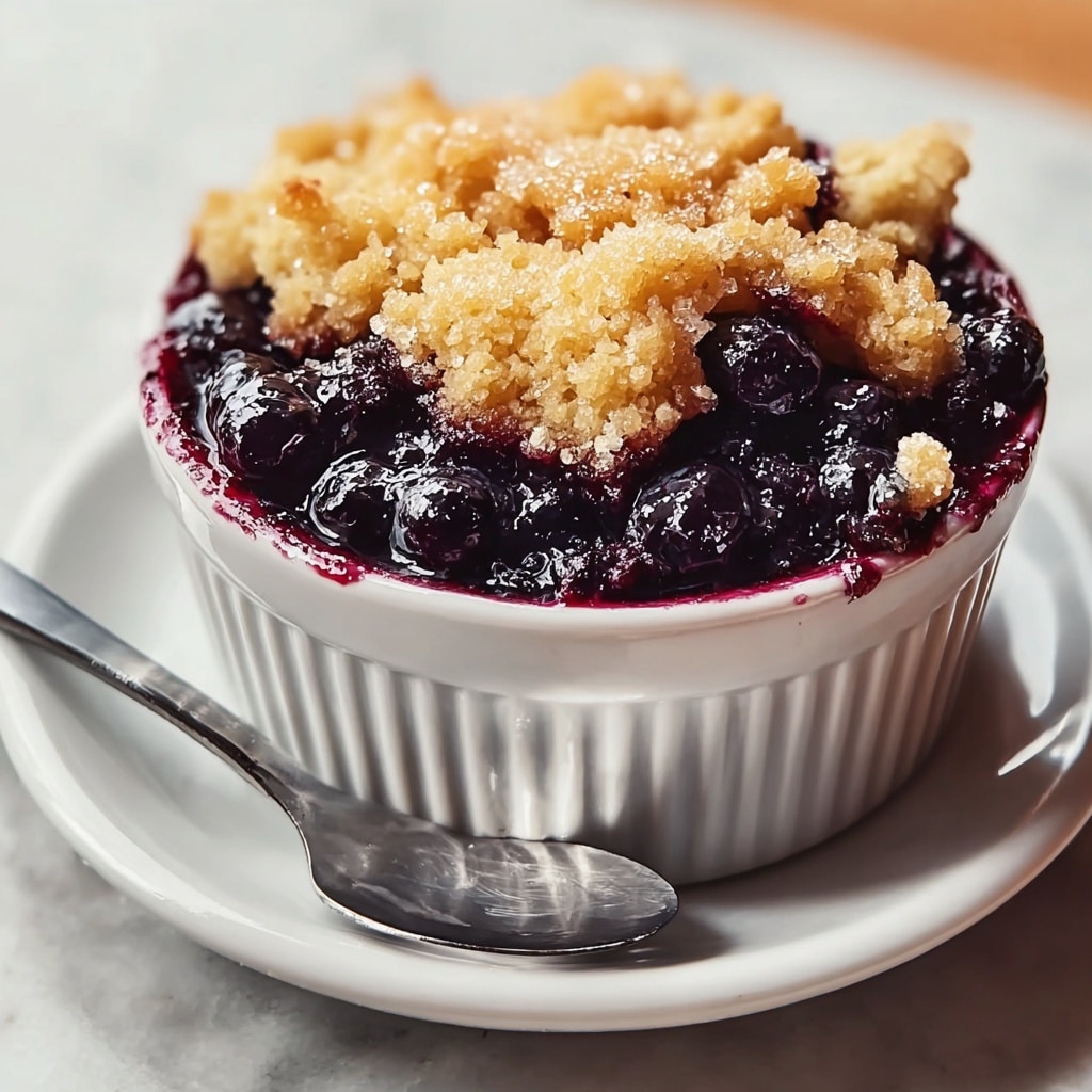 Blueberry Dump Cake Recipe - Recipe Image