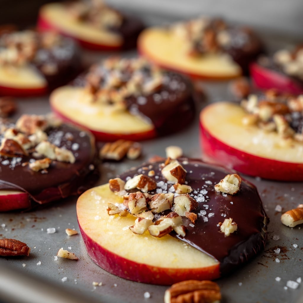 Chocolate Turtle Apple Slices Recipe