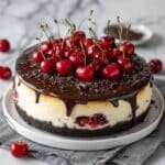 Chocolate Cherry Cheesecake Recipe