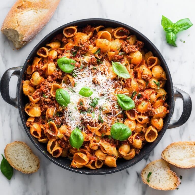 Ground Beef and Orzo Skillet Recipe