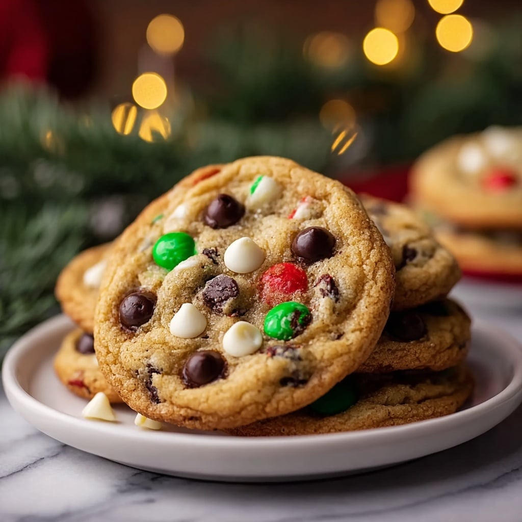 Christmas Chocolate Chip Cookies Recipe - Recipe Image