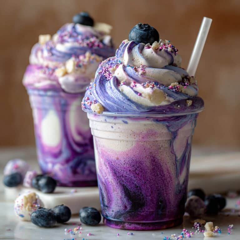 Blueberry Cheesecake Frappuccino Recipe