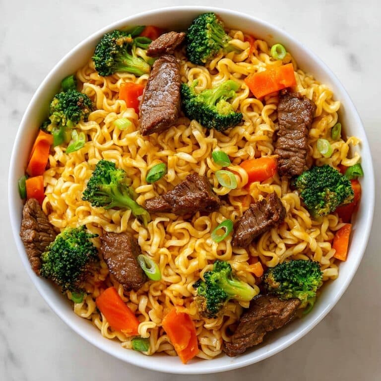 Mongolian Beef Stir Fry with Ramen Recipe