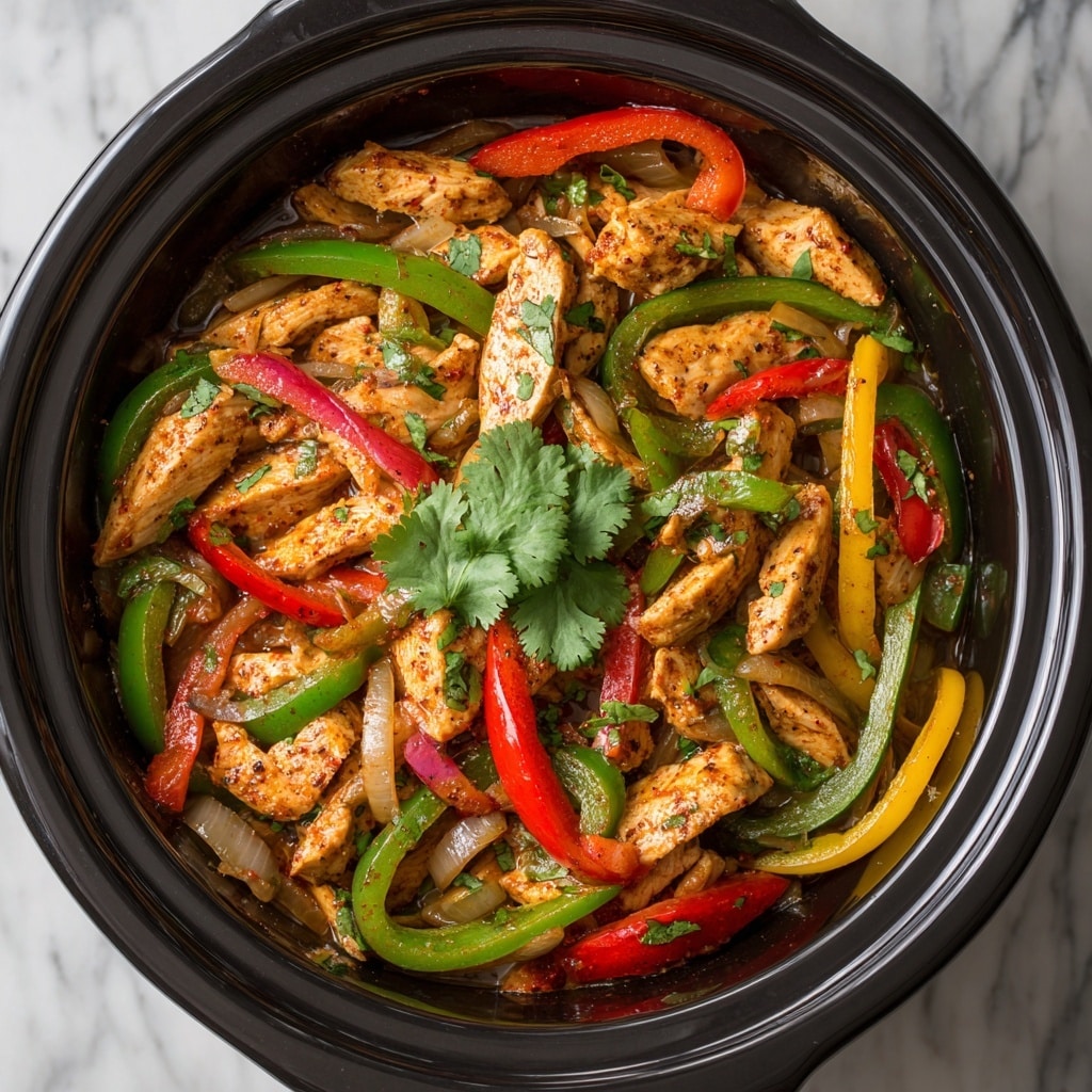 Crockpot Chicken Fajitas Recipe