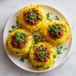 Stuffed Mashed Potato Nests Recipe