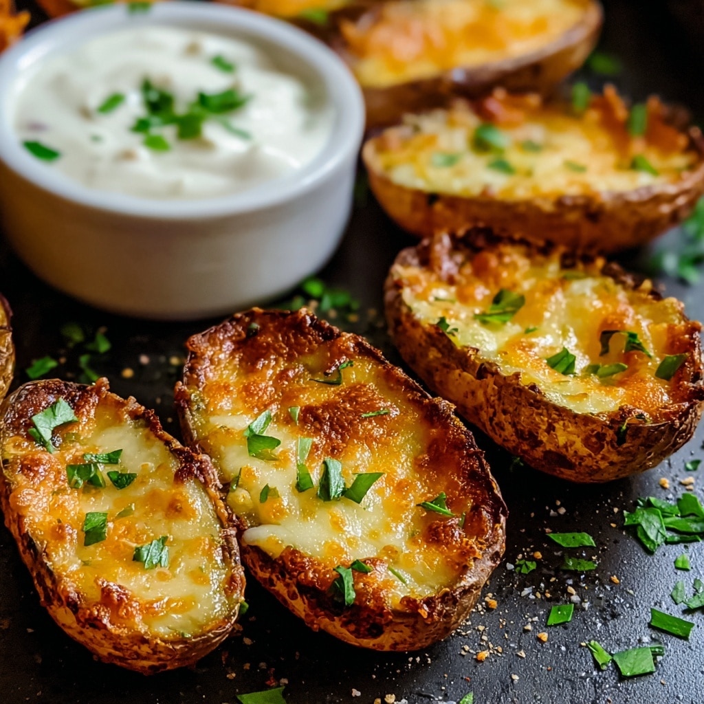 Baked Potato Skins Recipe - Recipe Image