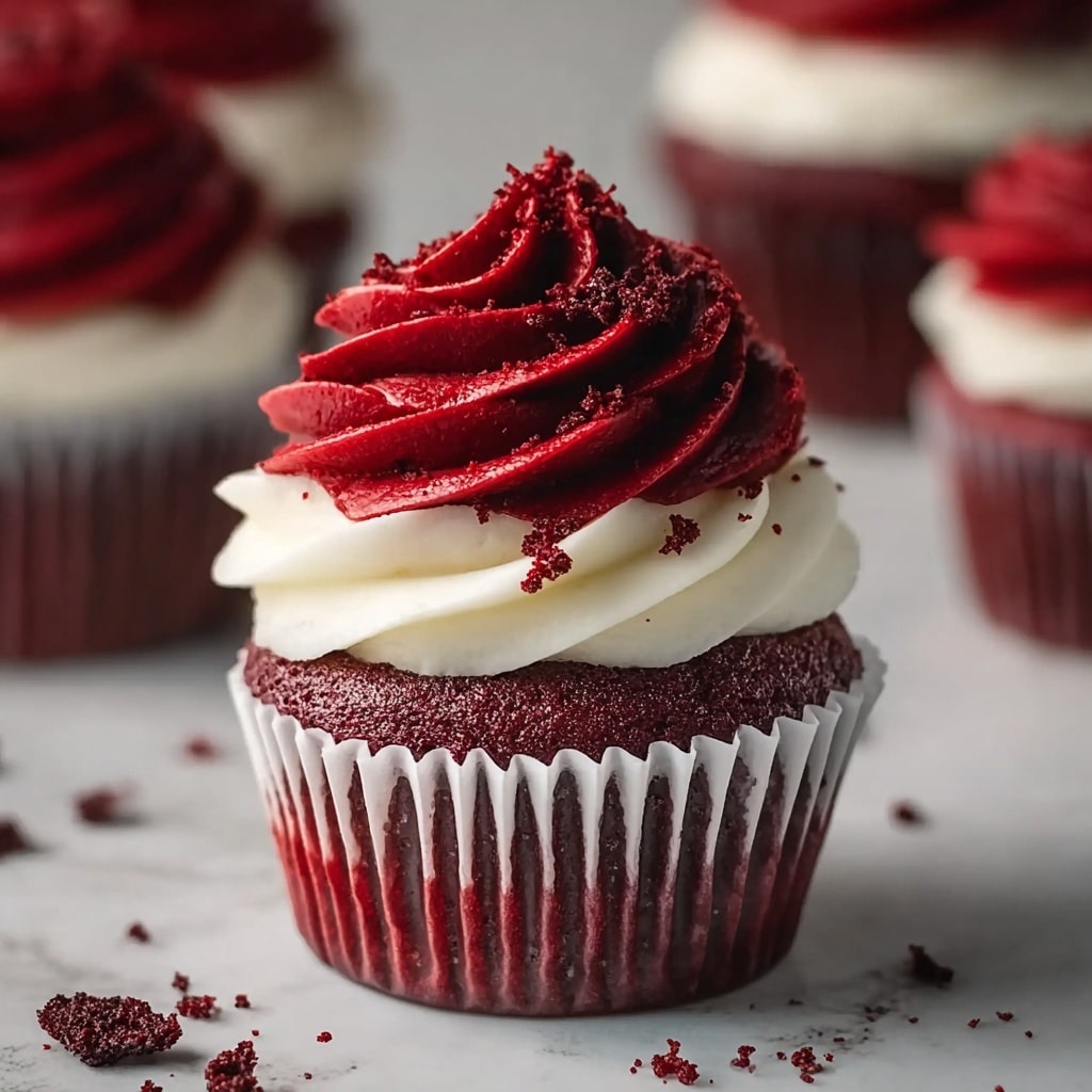 Irresistible Red Velvet Cupcakes Recipe - Recipe Image