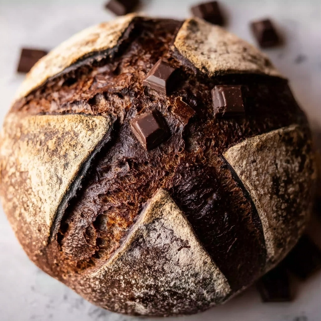 Double Chocolate Sourdough Bread Recipe - Recipe Image