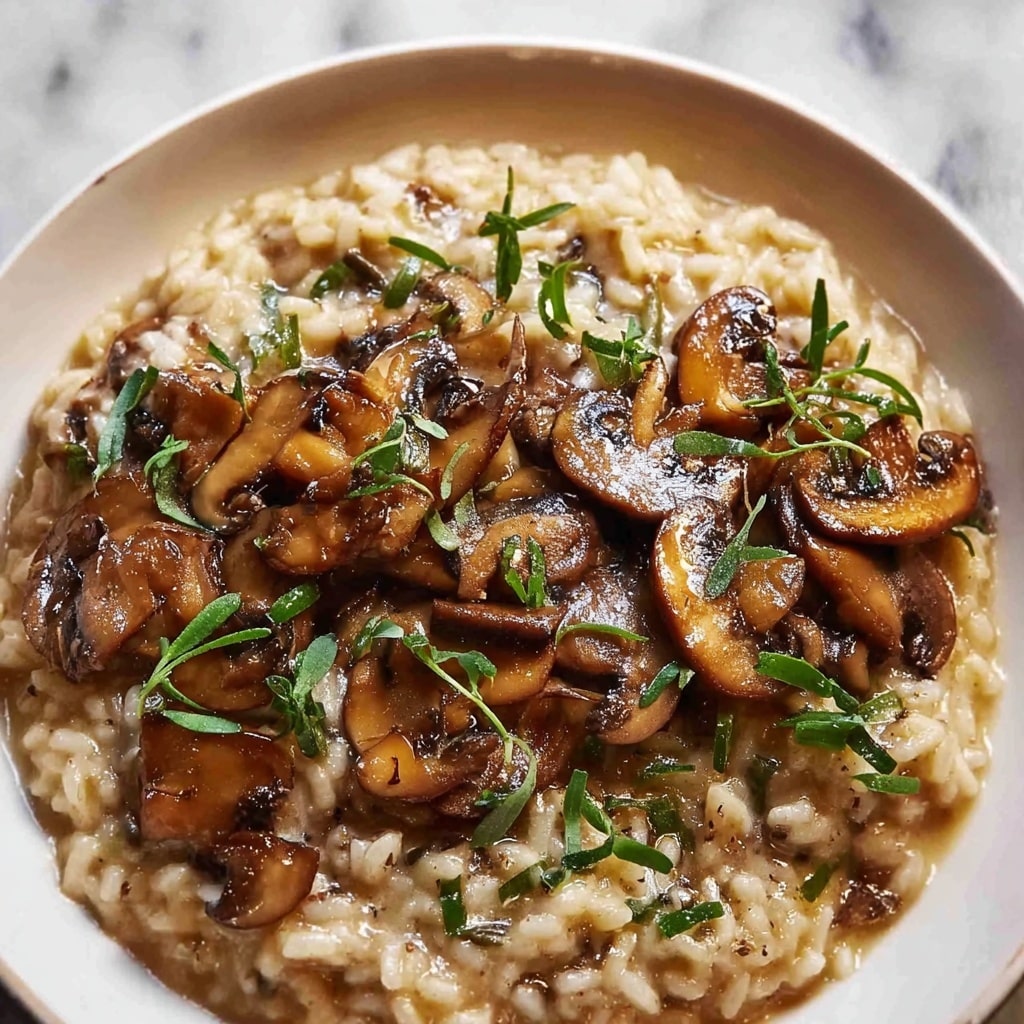 Creamy Mushroom Rice Recipe - Recipe Image