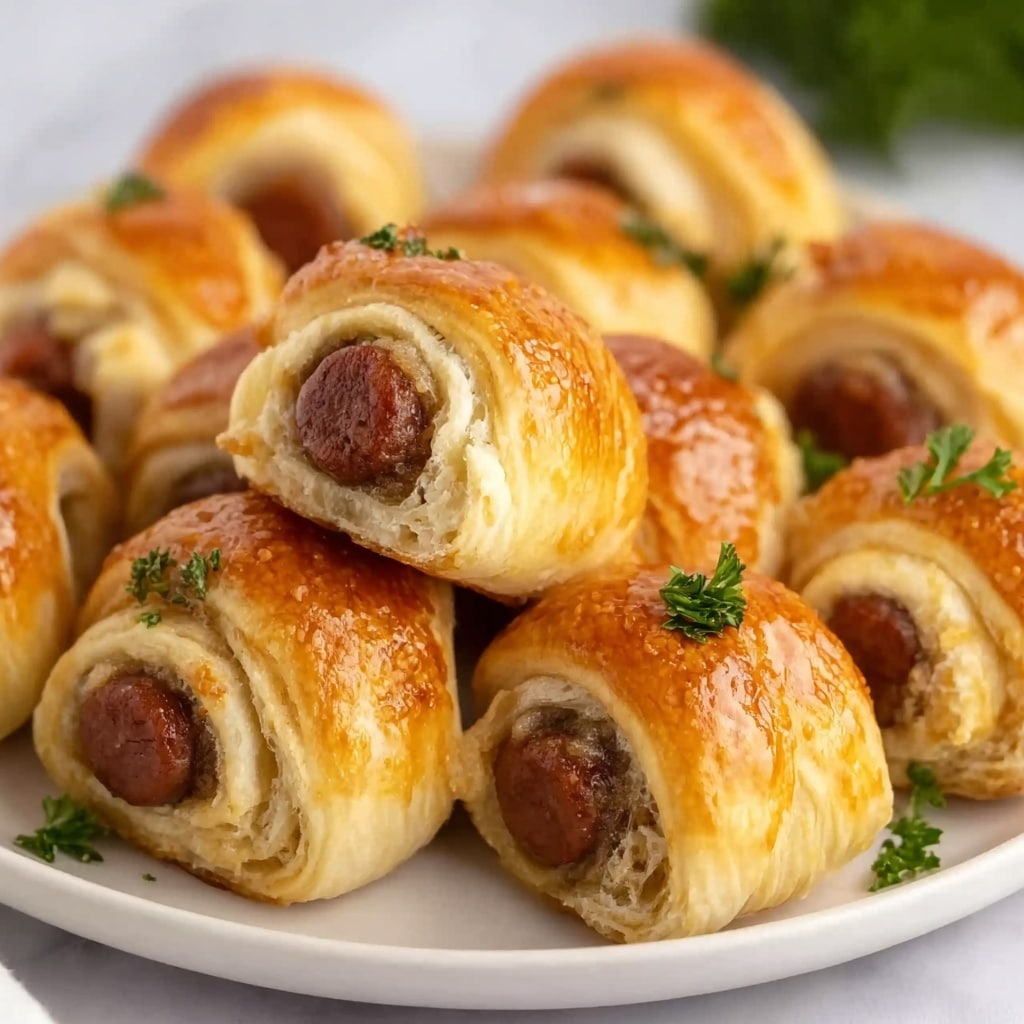 Crescent Roll Pigs in a Blanket Recipe - Recipe Image