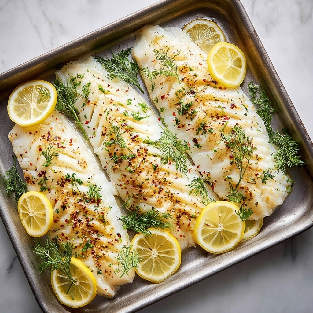 Lemony Steamed Fish Recipe