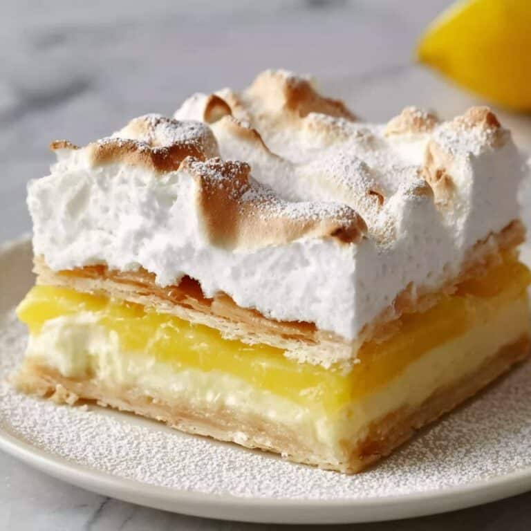 Zesty Lemon Meringue Pie Bars Recipe