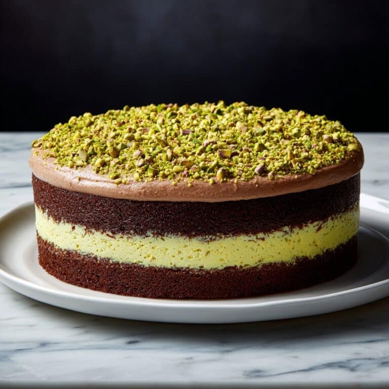 Dubai Chocolate Pistachio Cake Recipe