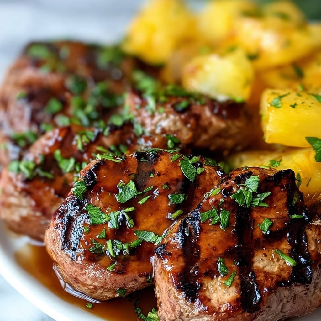 Spicy Pineapple Brown Sugar Chicken Recipe - Recipe Image