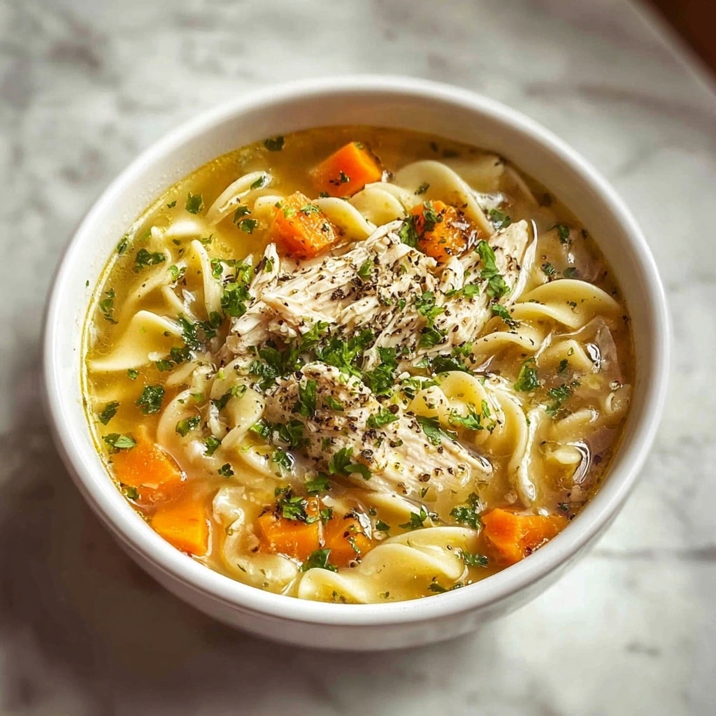 Farmhouse Chicken Noodle Soup Recipe - Recipe Image